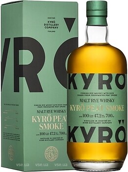 Фото Kyro Peat Smoke Malt Rye 0.7 л в подарунковій коробці