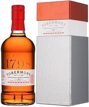 Фото Tobermory 21 YO 0.7 л в подарунковій коробці