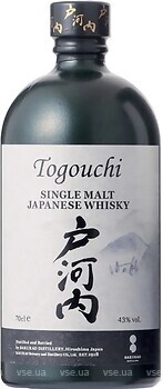 Фото Togouchi Single Malt Japanese Whisky 0.7 л в подарочной коробке