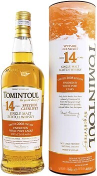 Фото Tomintoul White Port Cask Finish 14 YO 0.7 л в тубі