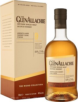 Фото GlenAllachie 9 YO 0.7 л в подарунковій коробці