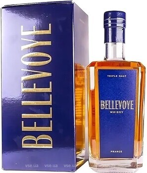 Фото Bellevoye Blue Triple Malt 0.7 л в подарунковій коробці