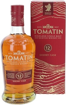 Фото Tomatin Sherry Collection 12 YO 0.7 л в подарунковій коробці