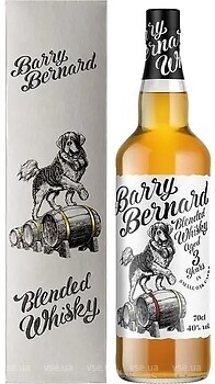 Фото Barry Bernard Blended Whisky 3 YO 0.7 л в подарунковій упаковці