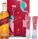 Фото Johnnie Walker Red Label 0.7 л в подарочной коробке с носками
