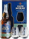 Фото Glen Moray 12 YO 0.7 л в подарочной коробке + 2 стакана