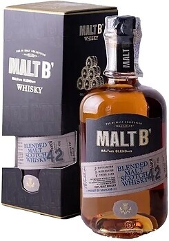 Фото Malt B Scotch 0.7 л в подарунковій коробці
