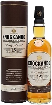 Фото Knockando Richly Matured 15 YO 2003 0.7 л в тубі