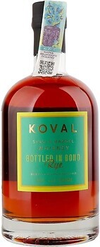 Фото Koval Rye Bottled in Bond Single Barrel 0.5 л