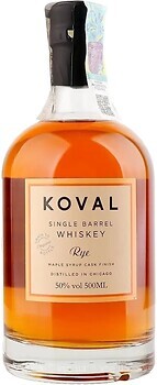 Фото Koval Rye Maple Single Barrel 0.5 л