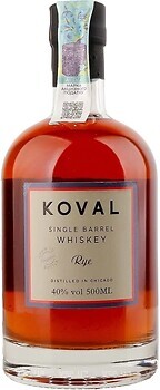Фото Koval Rye Single Barrel 0.5 л