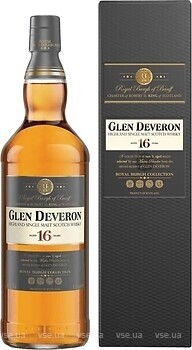 Фото Glen Deveron 16 YO Royal Burgh Collection 1 л в подарочной упаковке