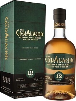 Фото GlenAllachie Moscatel Wood Finish 12 YO 0.7 л в подарунковій коробці