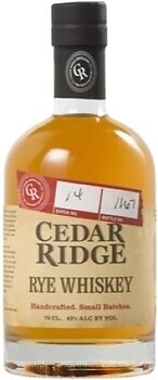 Фото Cedar Ridge Distillery Rye 0.7 л