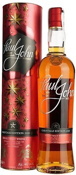 Фото Paul John Christmas Edition 2020 0.7 л в тубі