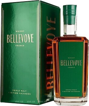 Фото Bellevoye Green Calvados Finished 0.7 л в подарунковій коробці