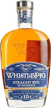 Фото WhistlePig Straight Rye American Whiskey 15 YO 0.75 л