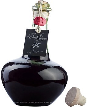 Фото Baron Gaston Legrand Bas Armagnac Carafe Pansue 1941 2 л в подарочной упаковке