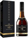 Фото Torres Imperial Brandy Reserva Privada 15 років витримки 1 л в подарунковій упаковці