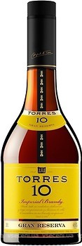 Фото Torres Imperial Brandy Gran Reserva 10 років витримки 0.7 л в металевої коробці