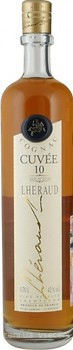 Фото Lheraud Cognac Cuvee 10 0.7 л в подарунковій упаковці