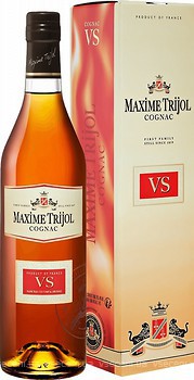 Фото Maxime Trijol Cognac VS 0.5 л в подарунковій упаковці