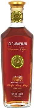 Фото Old Armenian V.S 3 зірки 0.5 л