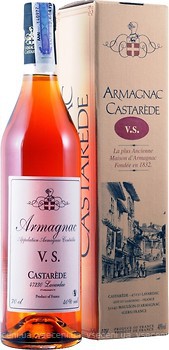 Фото Castarede Armagnac VS gift box 0.7 л