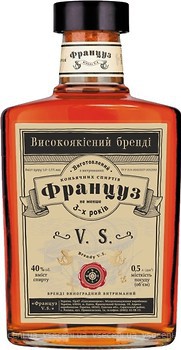 Фото Француз V.S. 3 роки витримки 0.5 л