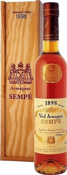 Фото Sempe Armagnac 1898 0.5 л в подарунковій упаковці