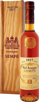 Фото Sempe Armagnac 1917 0.5 л в подарунковій упаковці