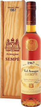 Фото Sempe Armagnac 1967 0.5 л в подарунковій упаковці