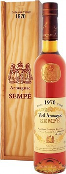 Фото Sempe Armagnac 1970 0.5 л в подарунковій упаковці