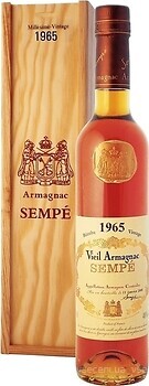 Фото Sempe Armagnac 1965 0.5 л в подарунковій упаковці