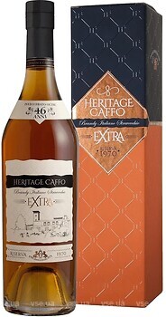 Фото Caffo Heritage Extra Reserva 1970 0.7 л в подарунковій коробці