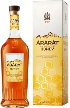 Фото ARARAT Honey 0.5 л в подарочной упаковке