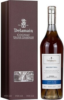 Фото Delamain Ancestral 0.7 л в подарунковій упаковці