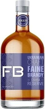 Фото Faine Brandy Слива Reserve 0.5 л