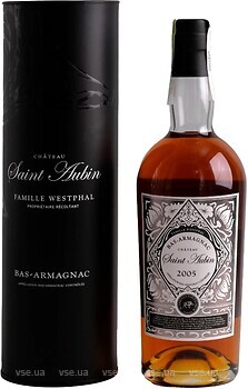 Фото Saint Aubin Bas Armagnac 2005 0.7 л в тубі