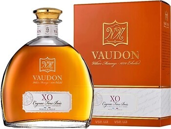 Фото Vaudon X.O. 5 років витримки 0.7 л в подарунковій упаковці