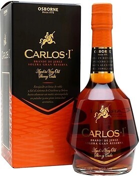 Фото Osborne Carlos I Solera Gran Reserva 1 л в подарунковій упаковці