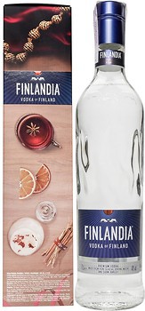Фото Finlandia Vodka 0.7 л в подарунковій коробці