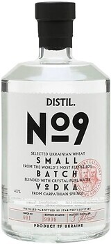 Фото Distil №9 Vodka 1 л