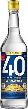 Фото Хлібний дар 40 обертів Українська фірмова 0.7 л