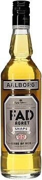 Фото Aalborg Akvavit Fad Lagret Snaps 0.7 л