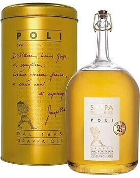 Фото Poli Grappa Sapra Oli Di Poli 3 л в металевій тубі