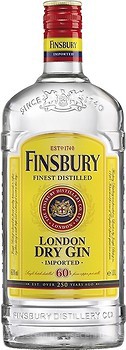 Фото Finsbury London Dry Gin 60% 1 л