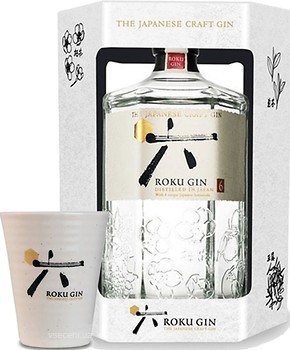 Фото Suntory Roku Gin 0.7 л + склянка