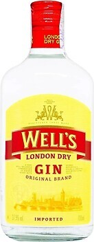 Фото Well's London Dry Gin 0.7 л