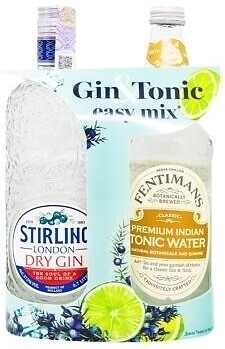 Фото Stirling London Dry Gin 0.7 л + Fentimans 0.5 л